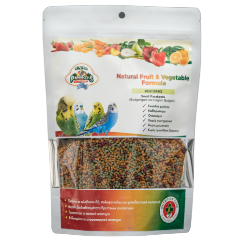 Evia Parrots® Small Natural Fruit & Vegetable Formula